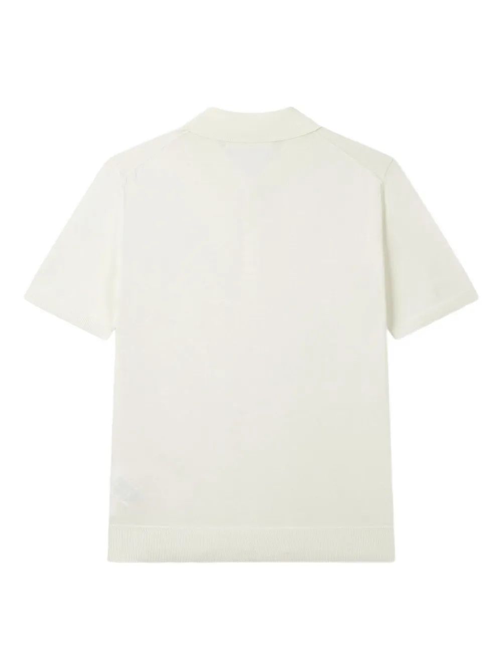 Man On The Boon. knitted polo shirt - Beige