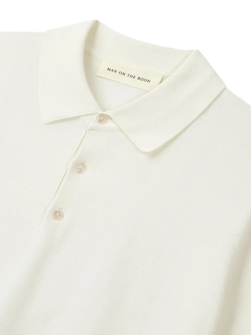 Man On The Boon. Poloshirt Beige
