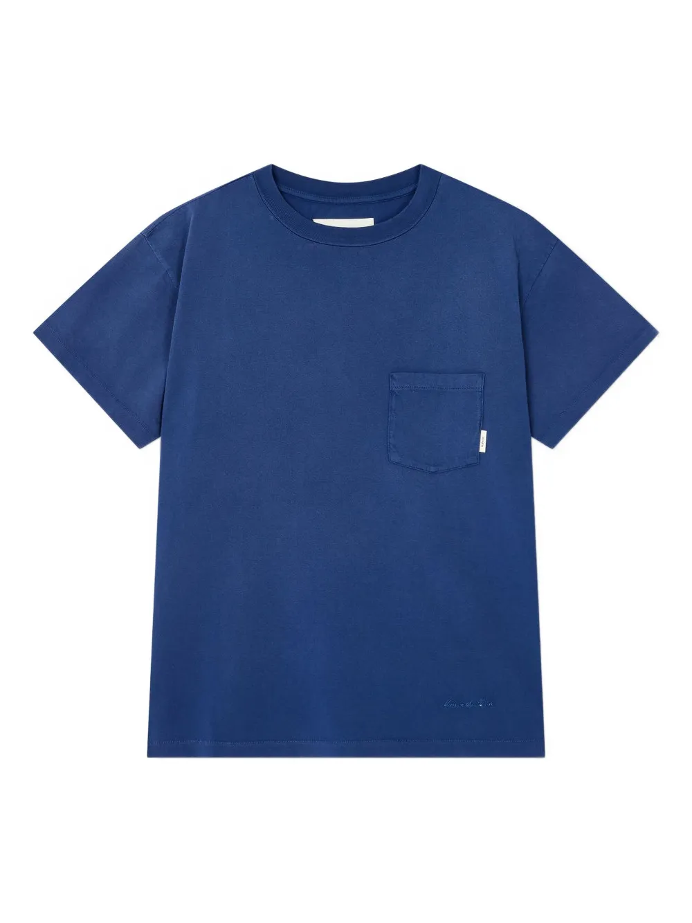 Man On The Boon. pocket-detail T-shirt | Blue | Image 1