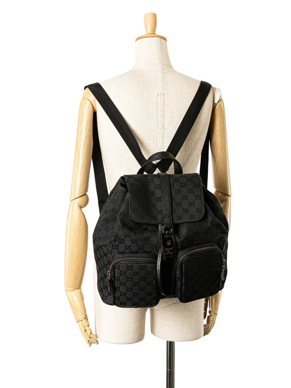 Pre-owned Gucci 2000-2015 Gg Canvas Jackie Backpack