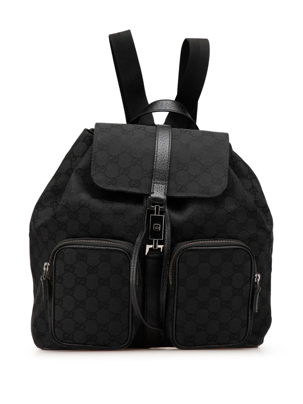 Pre-owned Gucci 2000-2015 Gg Canvas Jackie Backpack