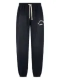 Man On The Boon. logo-print track pants - Black