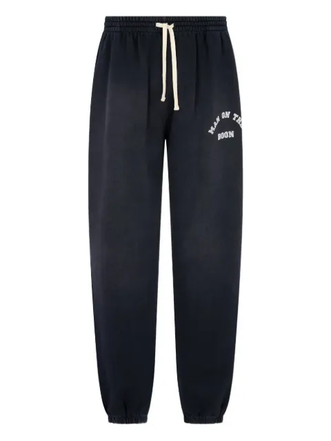 Man On The Boon. logo-print track pants