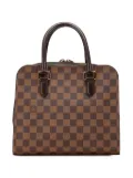 Louis Vuitton Pre-Owned 1998 Damier Ebene Triana handbag - Brown