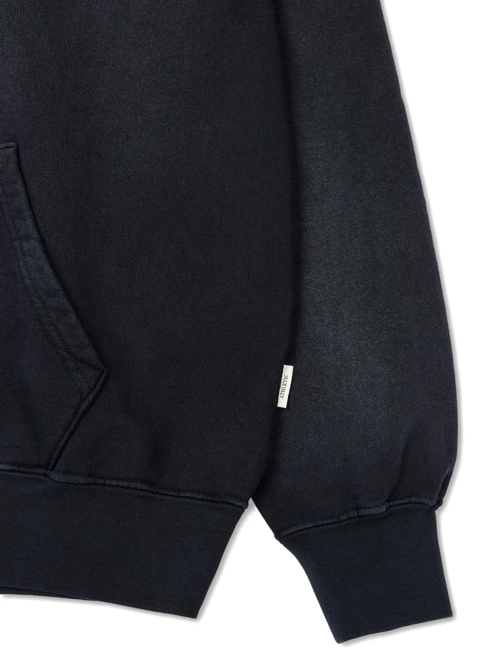 Man On The Boon. Hoodie met print Zwart