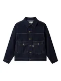 Man On The Boon. denim jacket - Blue