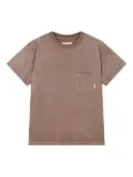Man On The Boon. pocket-detail T-shirt - Brown