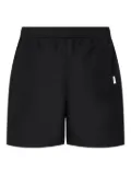 Man On The Boon. drawstring shorts - Black