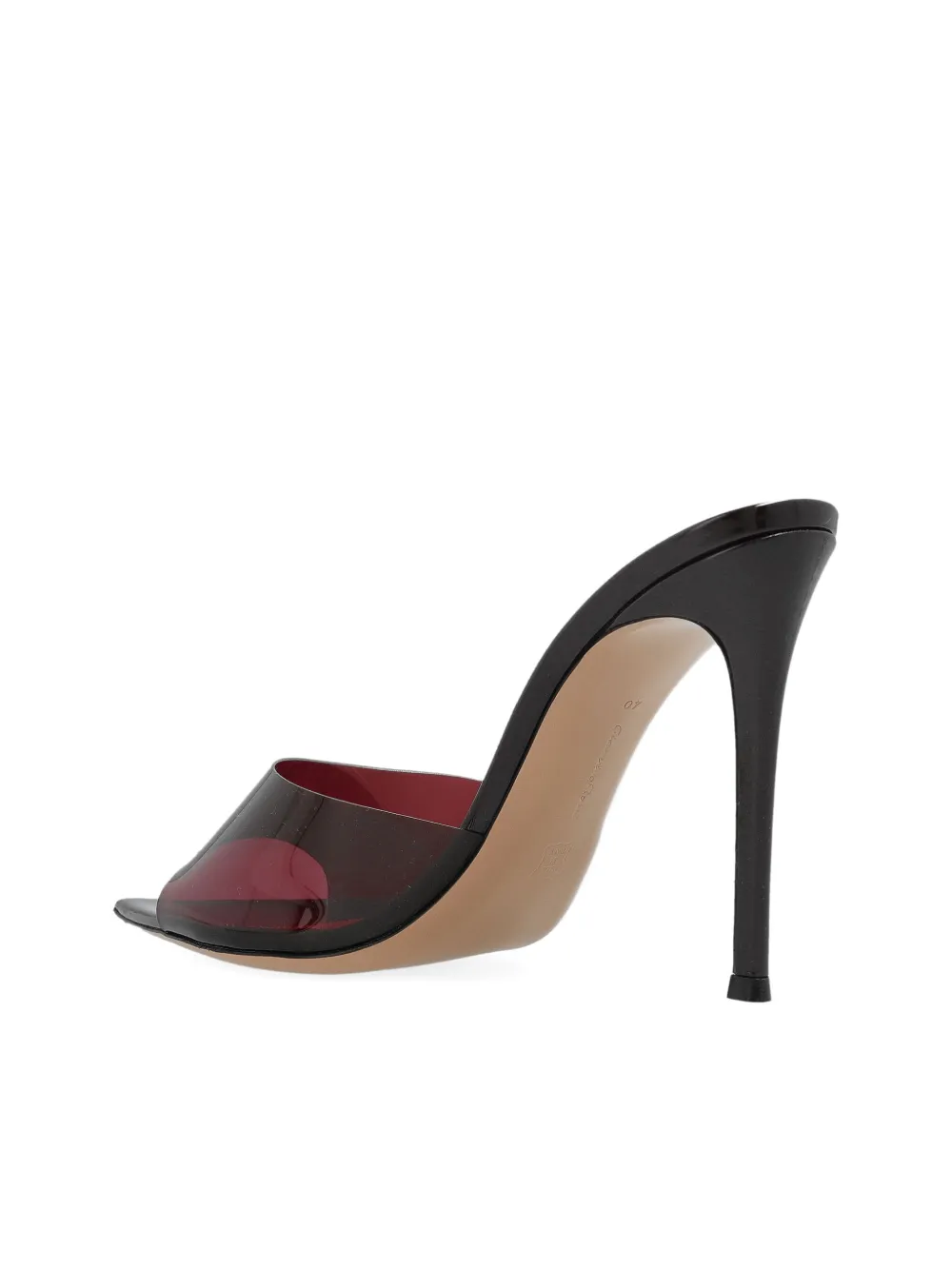 Gianvito Rossi 120 mm leren muiltjes met hak Rood
