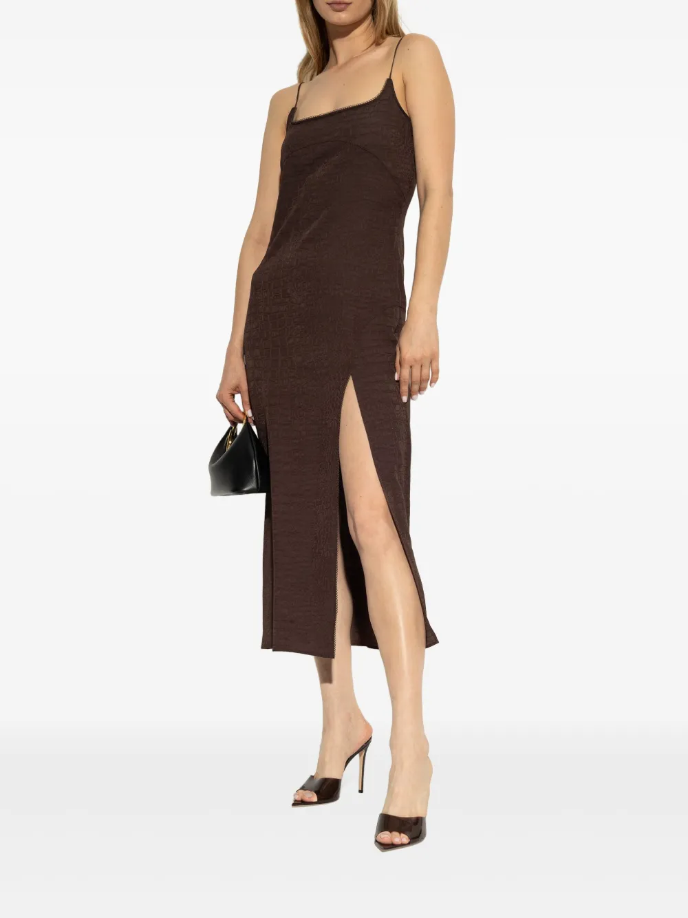 Gianvito Rossi 120mm leather heeled mules Red