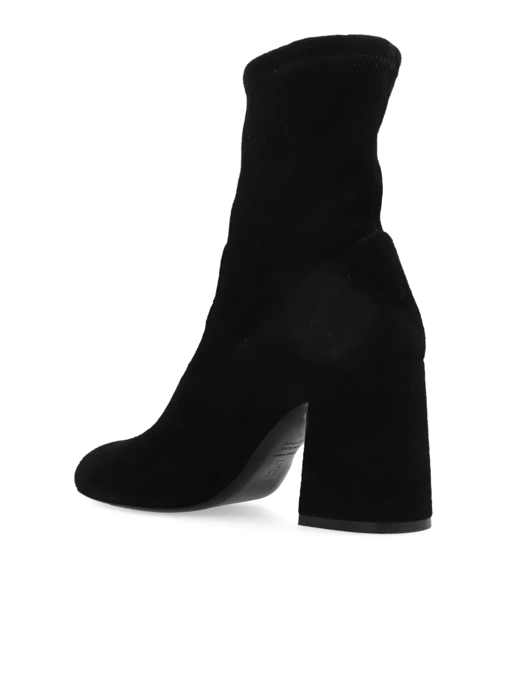 Stuart Weitzman leather ankle boots Black