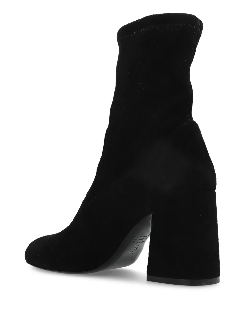 Stuart Weitzman leather ankle boots Black