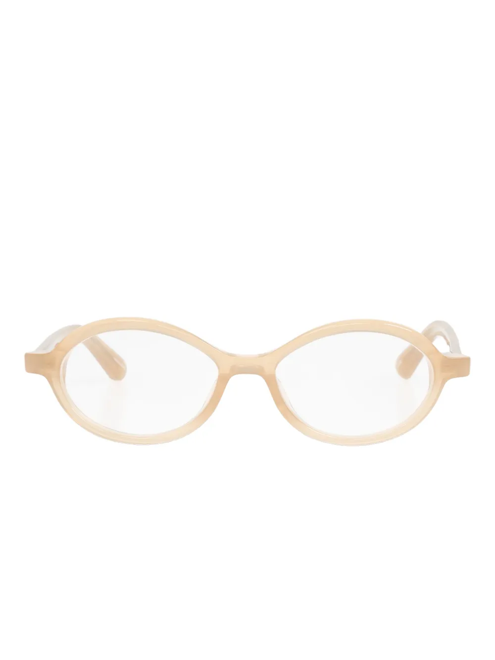Jacquemus Bril met logoprint Beige