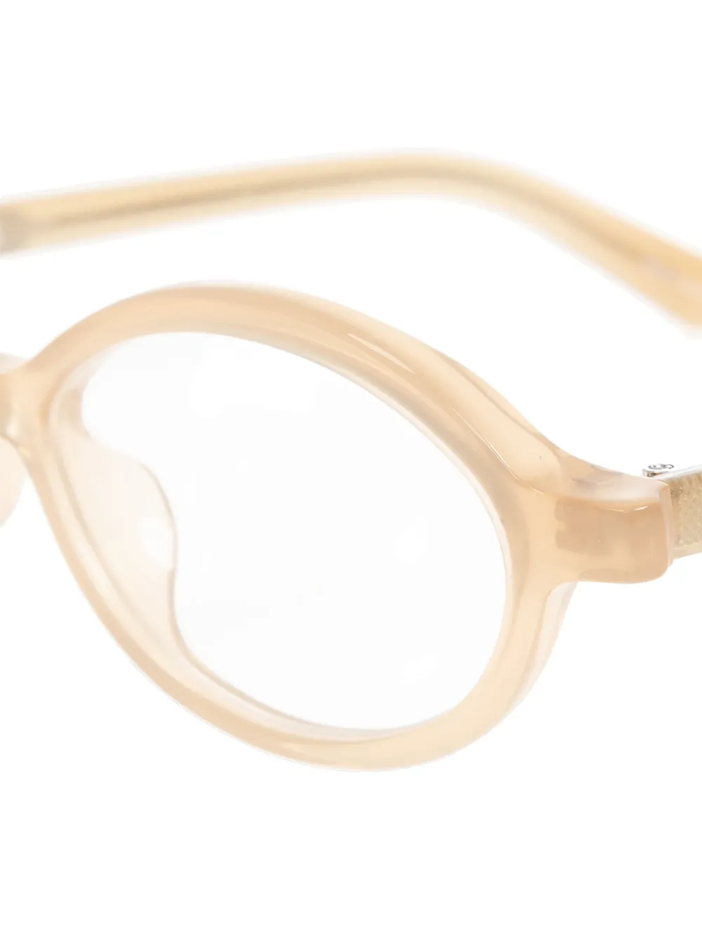 Jacquemus Bril met logoprint Beige