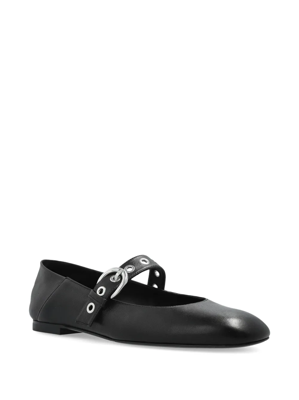 Stuart Weitzman ballerinaskor i läder | Image 2