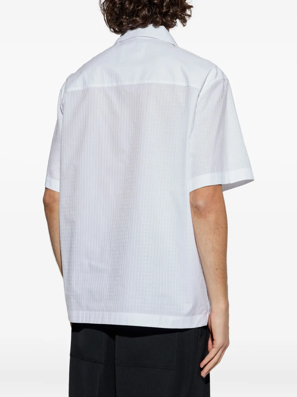 Jil Sander Katoenen overhemd Wit