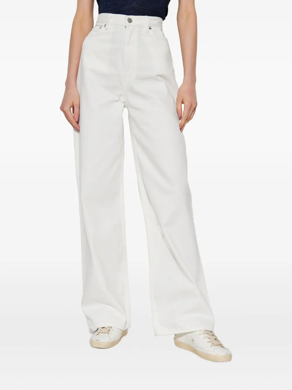 SAMSOE Sarebecca jeans Wit
