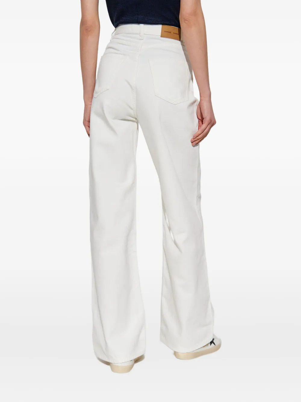 SAMSOE Sarebecca jeans Wit