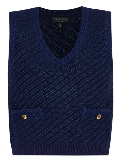rag & bone knitted vest