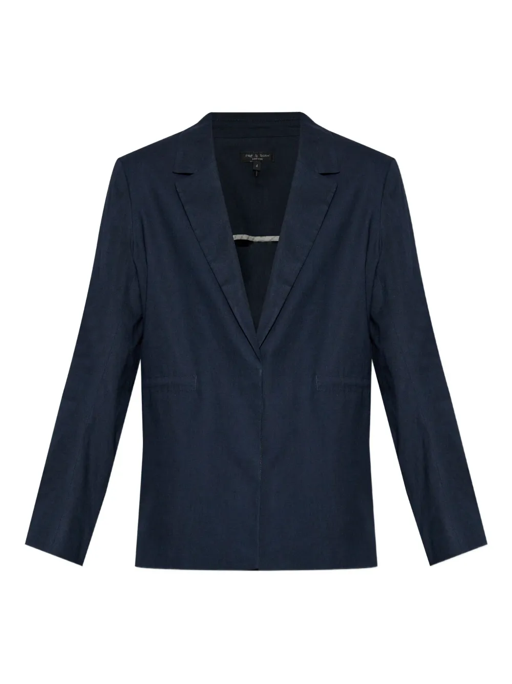 Rag & bone single-breasted blazer Blauw