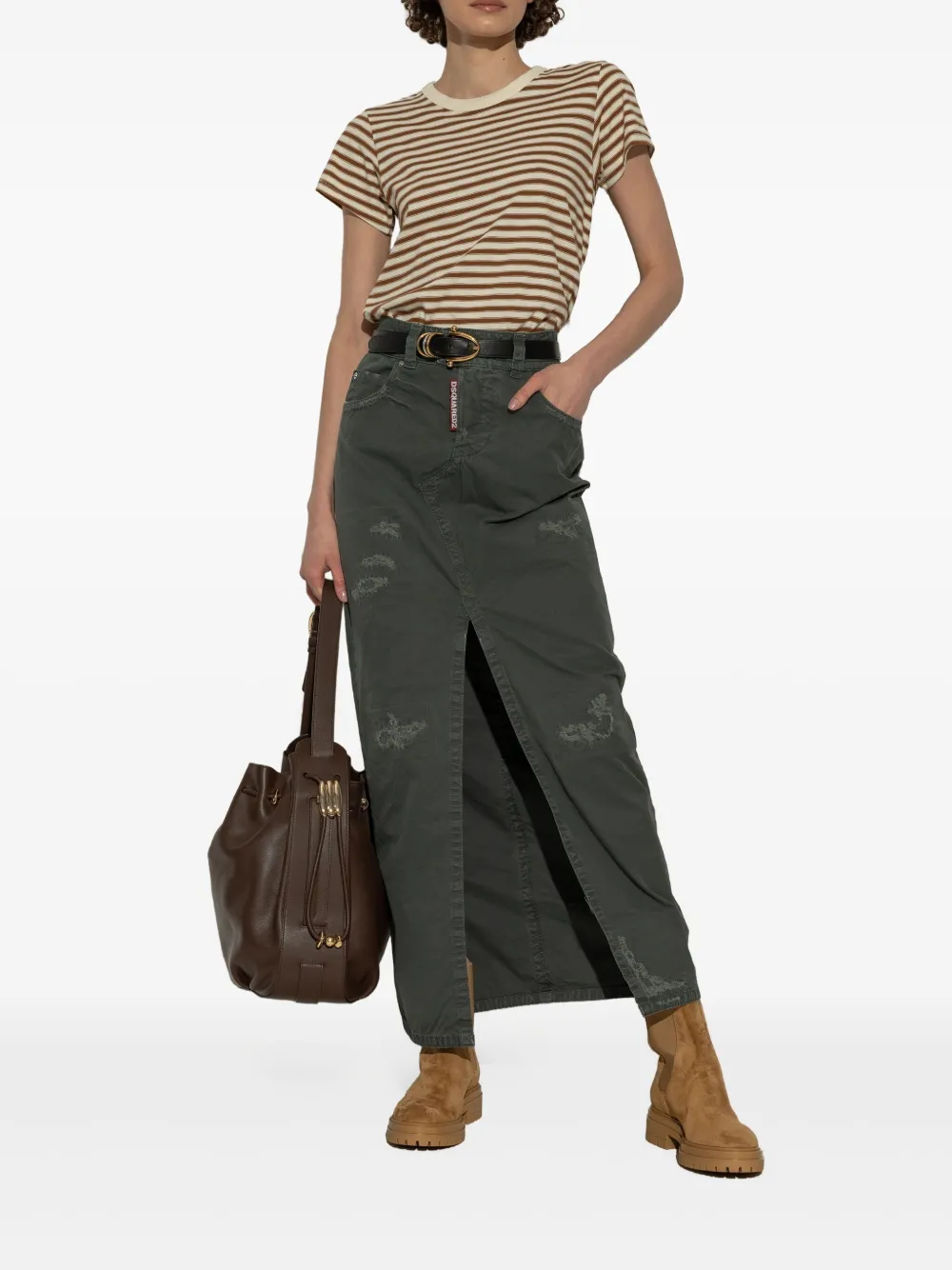 Gianvito Rossi suede chelsea boots Brown