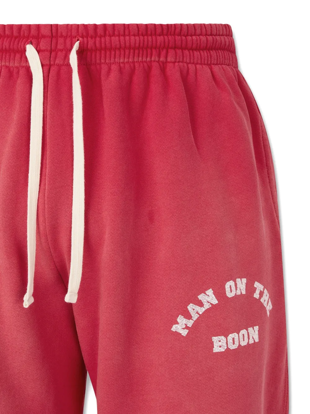 Man On The Boon. Drawstring Track Pants