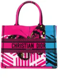 Christian Dior Pre-Owned 2021 Medium Embroidered Canvas Butterfly D Jungle Pop Book tote bag - Pink