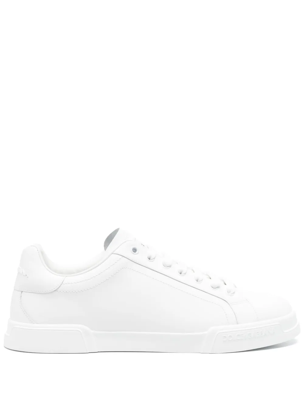 Dolce & Gabbana leather sneakers White