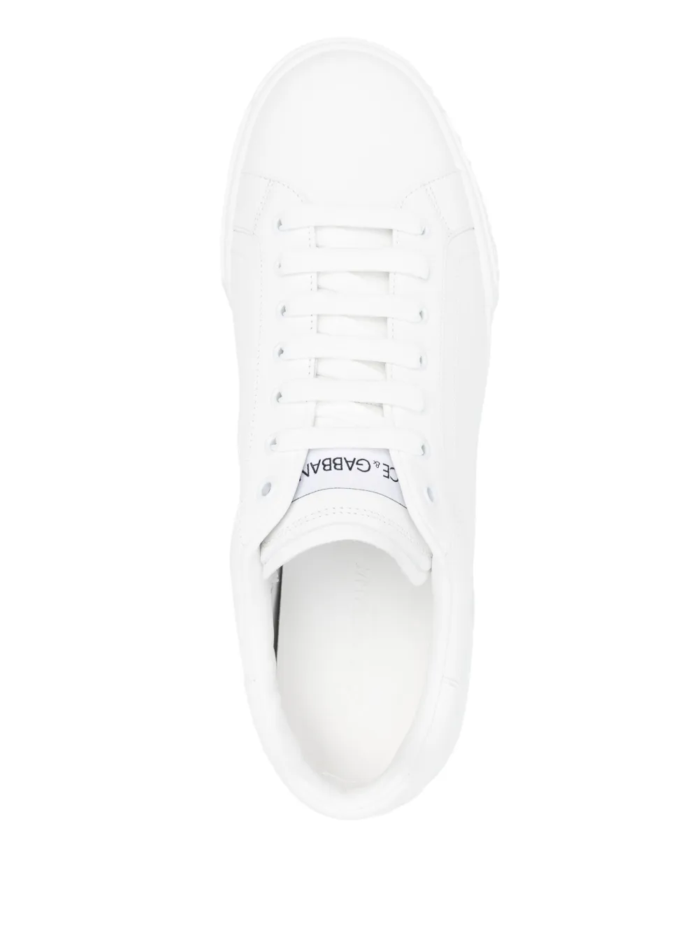 Dolce & Gabbana leather sneakers White