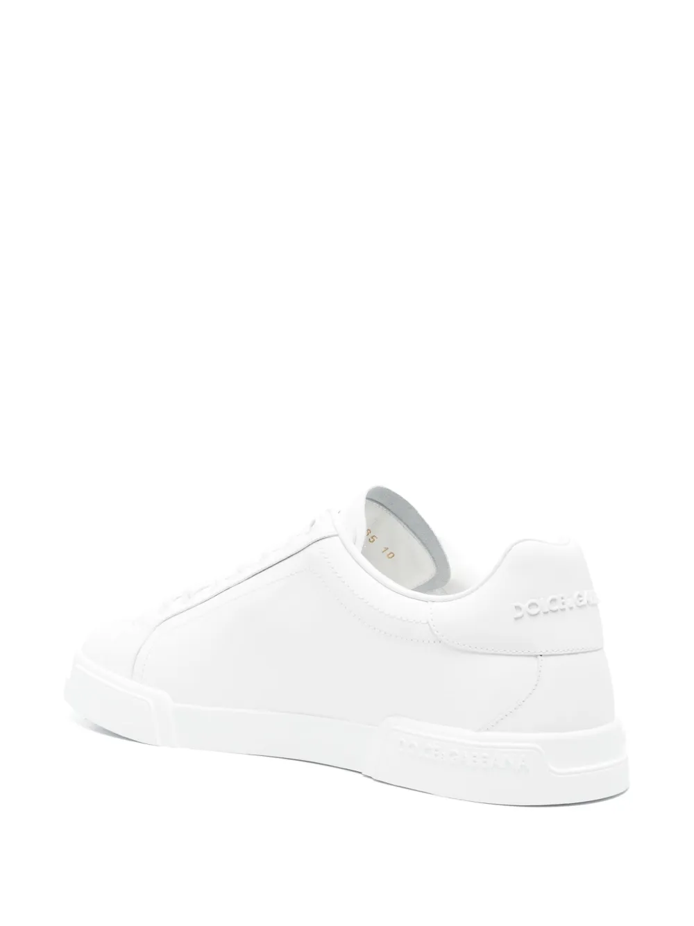 Dolce & Gabbana leather sneakers White