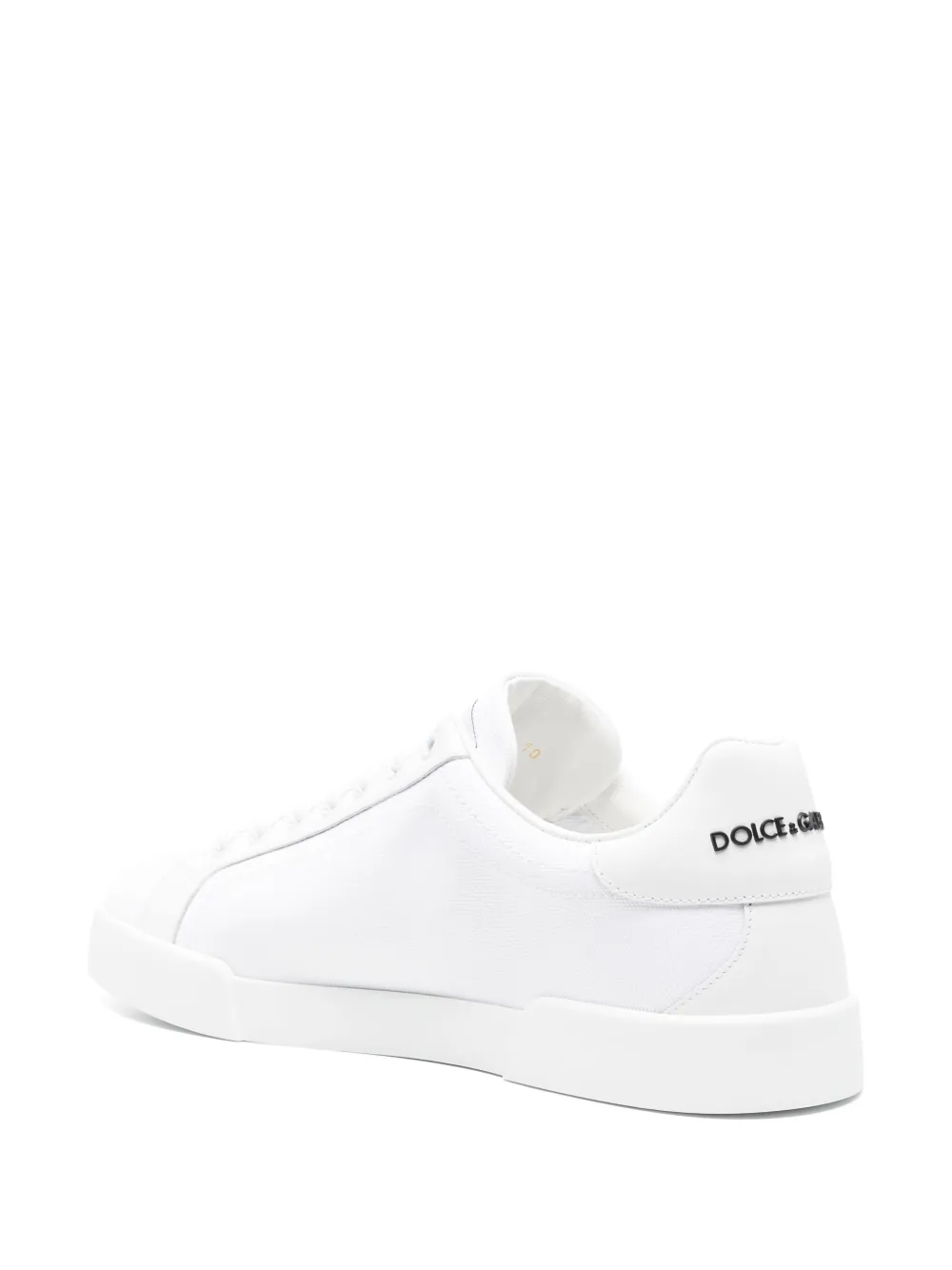 Dolce & Gabbana logo-patch sneakers White