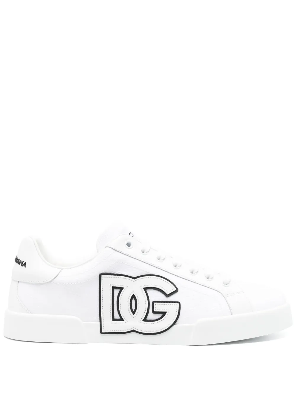 Dolce & Gabbana logo-patch sneakers White