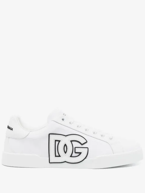 Dolce & Gabbana tenis con parche del logo