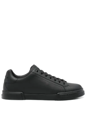 Dolce & Gabbana DG Cushion Panelled Sneakers | Black | FARFETCH