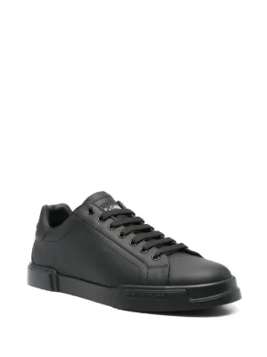 DOLCE & GABBANA ロートップスニーカー Dolce＆Gabbanaのロゴロートップスニーカー | Sendegaro KR