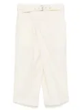 Comme Des Garçons wide leg trousers - Neutrals