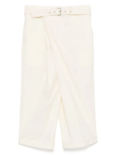 Comme Des Garçons wide leg trousers