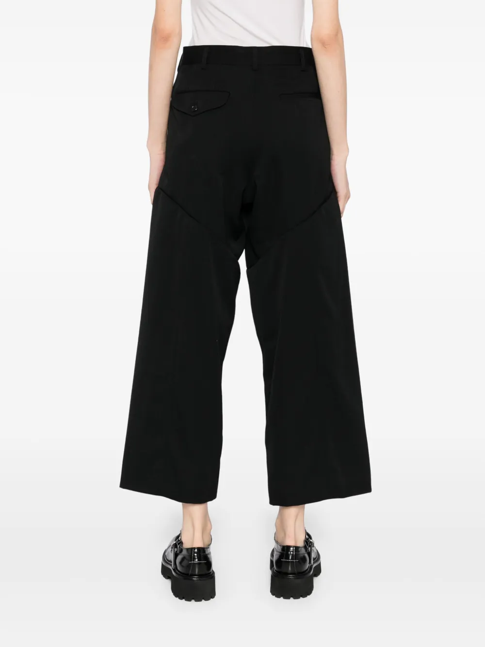 COMME DES GARÇONS WIDE LEG TROUSERS 