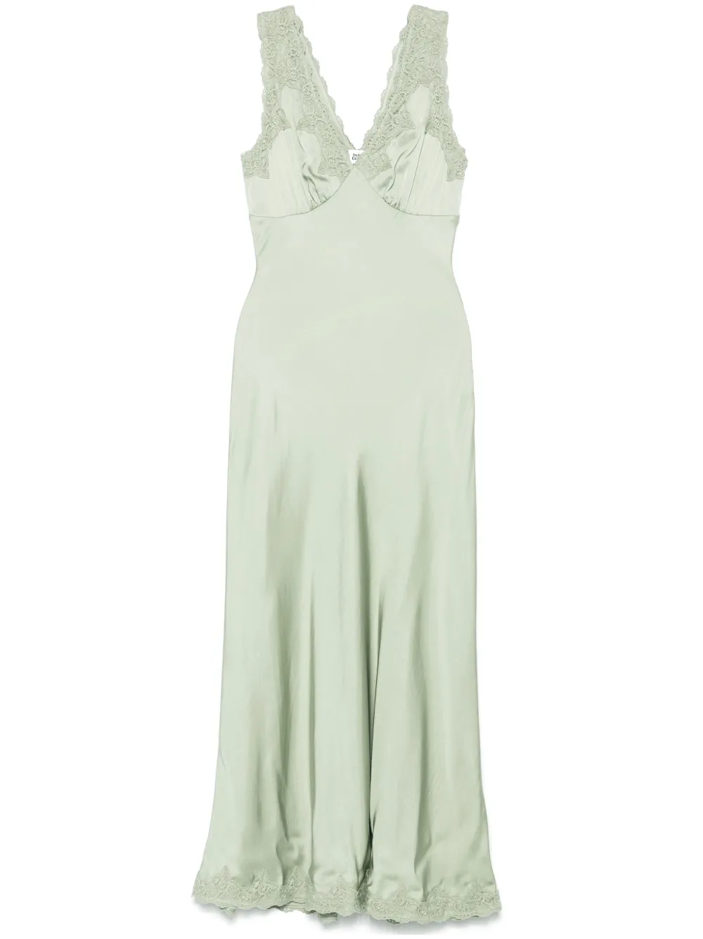 Twist & Tango Zoe satin maxi dress | Green | Image 1