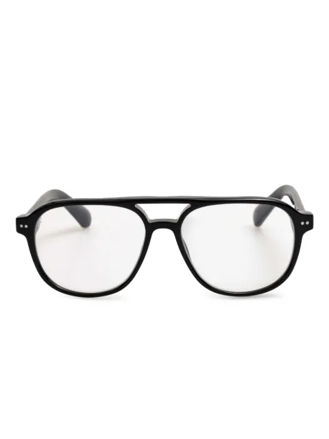 Jacquemus lentes con armazón estilo piloto