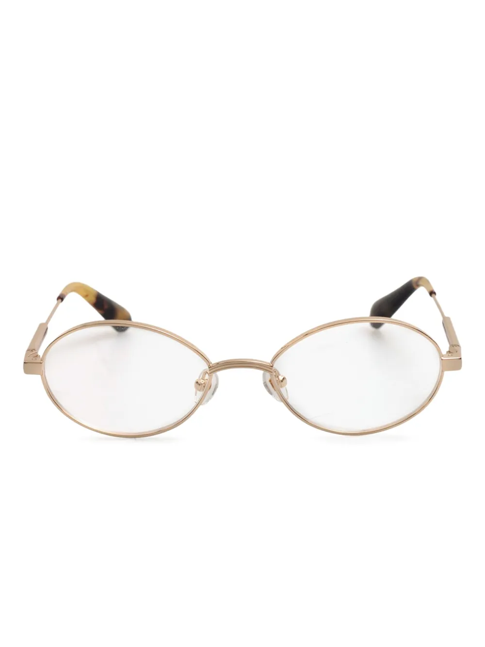 Jacquemus Bril met ovaal montuur Goud