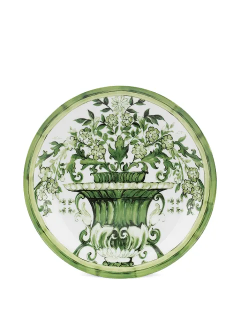 Dolce & Gabbana set de dos platos de porcelana