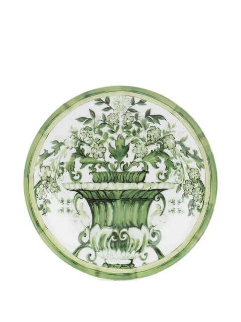 Dolce & Gabbana set de dos platos para postre de porcelana