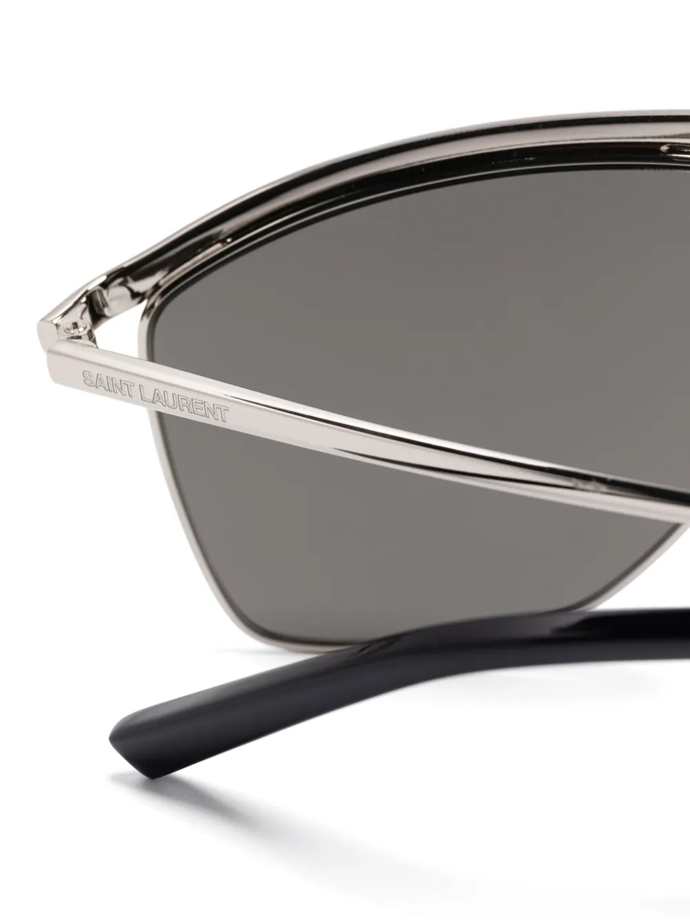 Saint Laurent Eyewear Victoire zonnebril Zilver