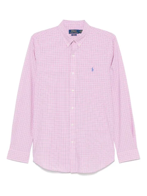 Polo Ralph Lauren قميص بطبعة كاروهات