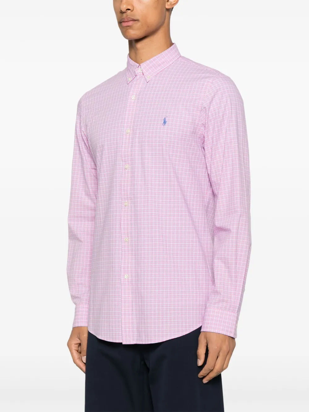 Polo Ralph Lauren Geruit overhemd Roze