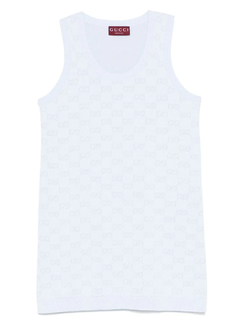 Gucci monogram-logo mini dress | Blue | Image 1
