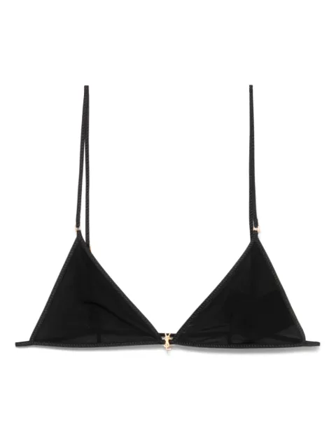 Saint Laurent triangle-cup bra
