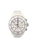 CHANEL Pre-Owned 2000s Ceramic J12 41mm - White