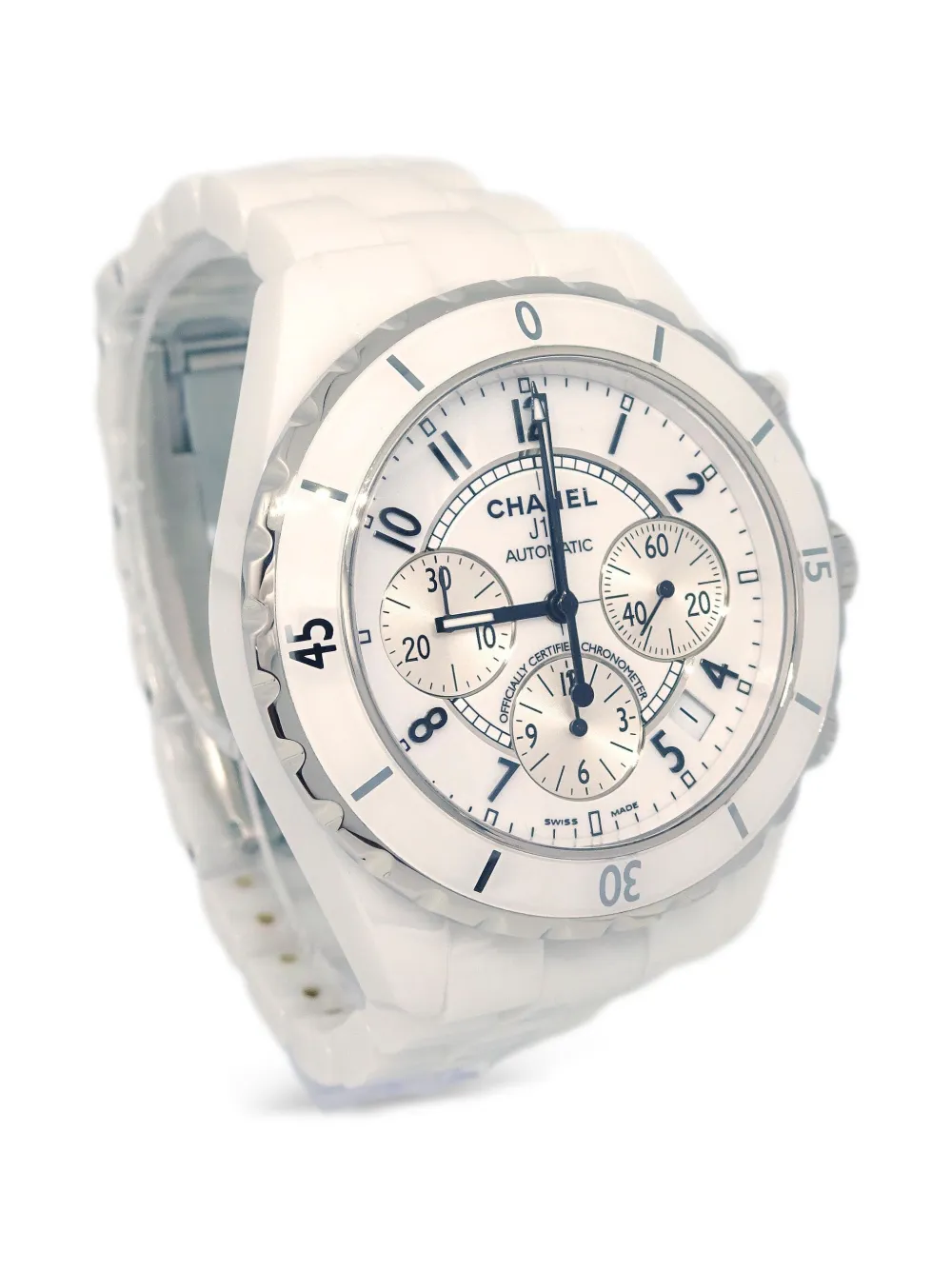 CHANEL Pre-Owned 2000s Ceramic J12 41mm | Image 2